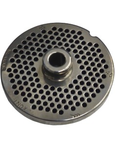 Meat grinder plate 32 hole 4.5mm with pin 1 notch stainless steel Enterprise