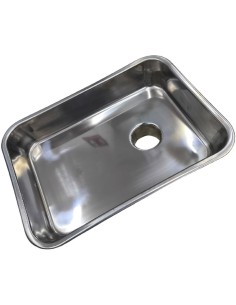 Stainless steel meat grinder tray 22 TK-22 260x360mm Ø55mm Eutron version ST exploded view number 7