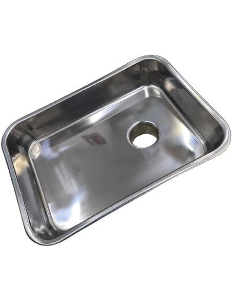 Bandeja inoxidable picadora de 22 TK-22 260x360mm Ø55mm Eutron versión ST despiece número 7
