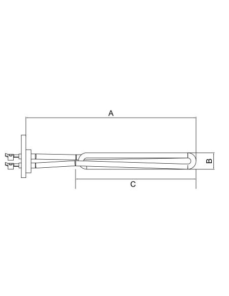 Resistencia 3500W 230V caldera máquina de café Ç1161
