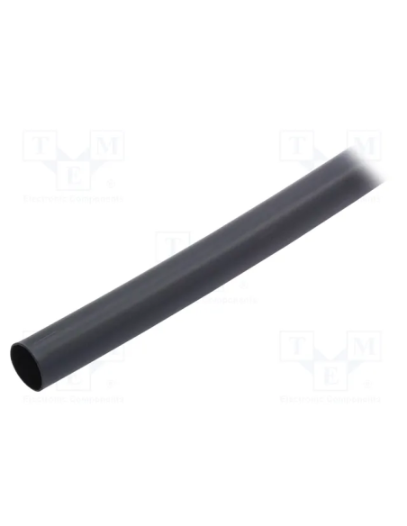 Gaine thermorétractable 1000mm 2:1 Ø7,5mm noir