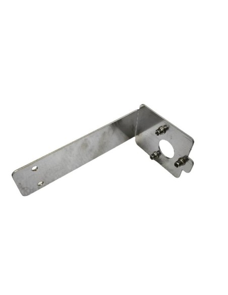 Stainless steel angled bracket Olimpia pump support Ozti OBY 40 2710.00504.39 Length 160mm