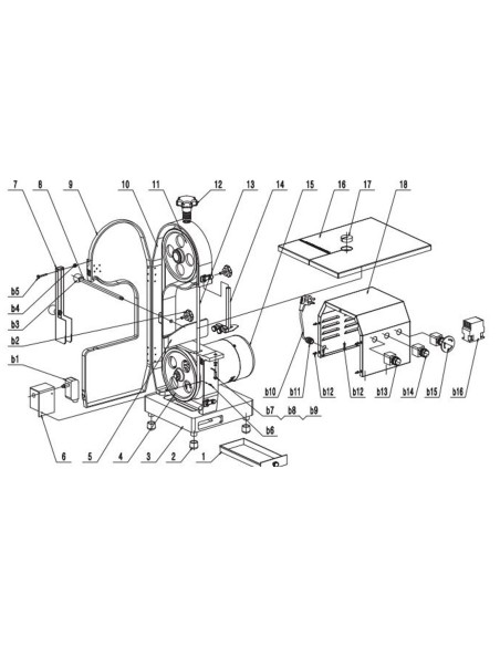 Bone saw motor HLS-800