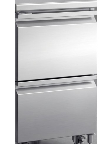 Kit cajones mesas gastronorm GN  2x1/2