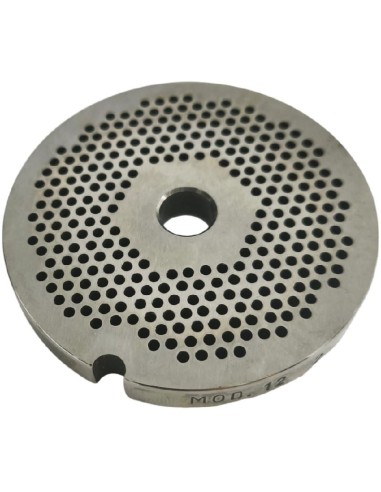 Grille de hachoir à viande 12 trou 2mm sans pivot 1 encoche Inox Système Enterprise