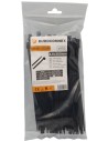 Black nylon cable tie 200x3.6mm 100 units BR36-200N