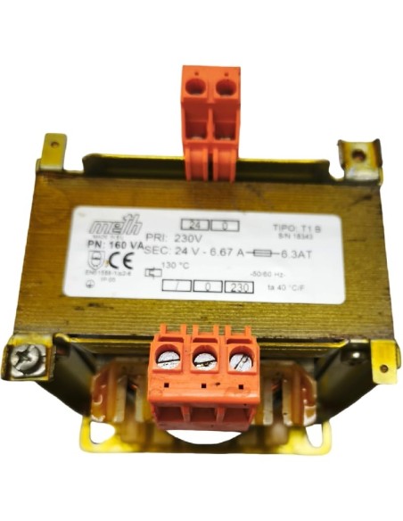 Transformador Monofásico Meth T1 B 160VA Reacondicionado Test OK