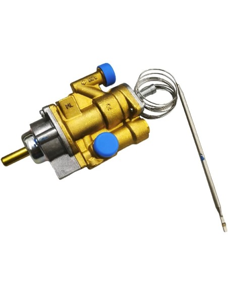 Grifo de gas ECA presión máxima 80mbar tipo SS 12/25