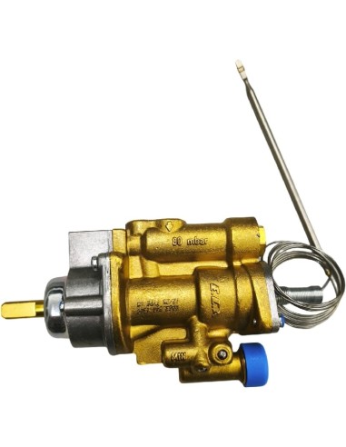 Grifo de gas ECA presión máxima 80mbar tipo SS 12/25