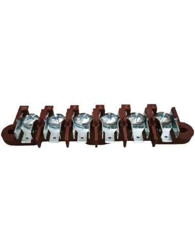 Bornier 6 connexions Faston 6,3mm 09KL20 Nova KL200 550518