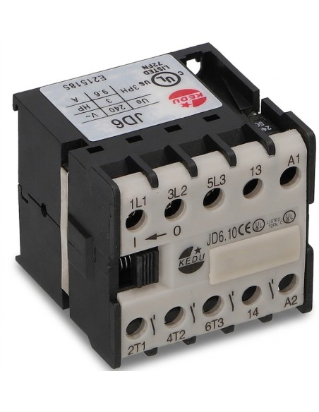 Contactor 230V AC1 16A contactos principales  3NO tipo JD6.10 380871