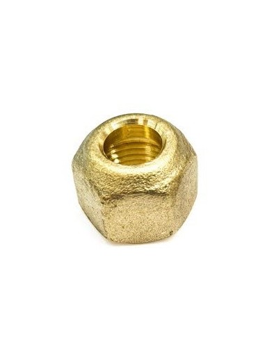 Tuerca de racor M16x1,5 para tubo Ø10mm (3/8") latón