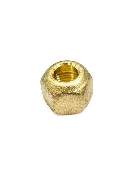 Tuerca de racor M16x1,5 para tubo Ø10mm (3/8") latón