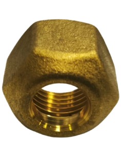 Tuerca de racor M16x1,5 para tubo Ø10mm (3/8") latón