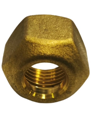 Écrou de raccord M16x1,5 pour tube Ø10mm (3/8") laiton