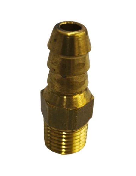 Boquilla racor 1/4G a espiga Ø10mm