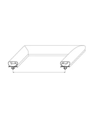 Junta para frigorífico 702x1552mm perfil 9235