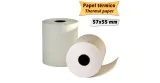100 thermal Paper Rolls 57x55mm