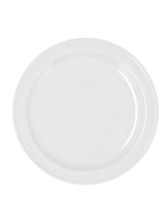 Plato llano 26 cm ala estrecha GLACIAL BIDASOA (Pack de 4 uds)