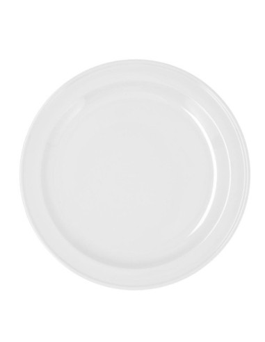 Plato llano 26 cm ala estrecha GLACIAL BIDASOA (Pack de 4 uds)