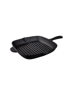 Pre-seasoned Cast Iron Grill Pan 27 cm