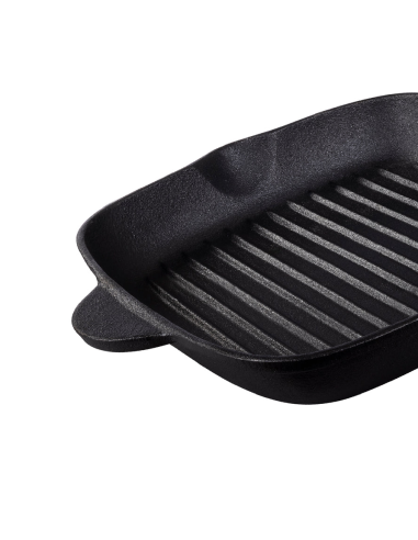 Pre-seasoned Cast Iron Grill Pan 27 cm