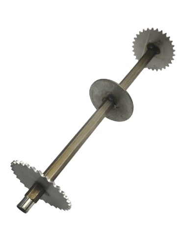 Upper shaft for hamburger bun toaster HBV-1