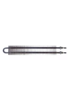 Résistance à ailettes 1200W 230V L 305mm Lg 50mm H 25mm tube Ø 8,5mm filetage M12x1,25 PLLZ