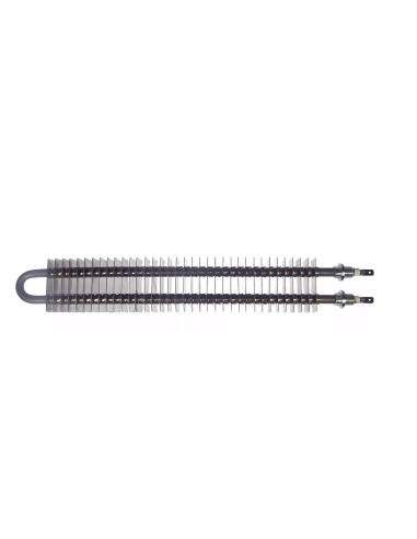 Résistance à ailettes 1200W 230V L 305mm Lg 50mm H 25mm tube Ø 8,5mm filetage M12x1,25 PLLZ