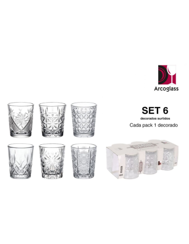 Set de 6 Vasos de Chupito 55 cc Omán