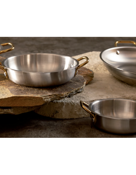Cazuela para tapa inox KEA SILVER