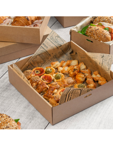 Times Natural Greaseproof Paper 28x34 cm PFAS Free