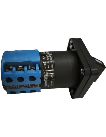 Commutateur rotatif à cames 1-0-2 LW26-20 20A IP20 MG32