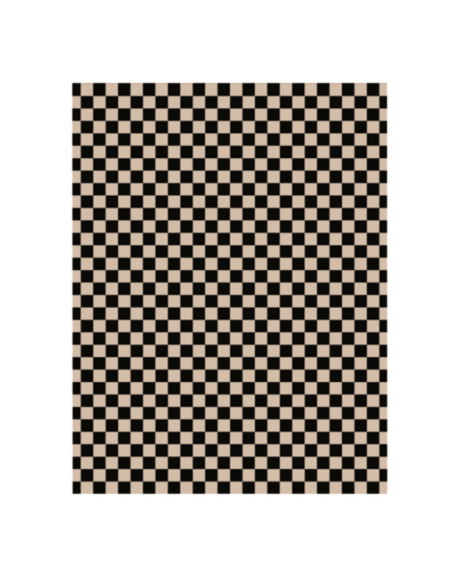 Papier sulfurisé sans PFAS pour restauration rapide « BLACK FITIPALDI » 38 g/m2 28x34 cm (1000 unités)