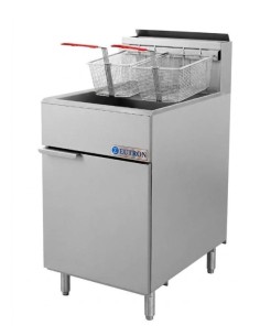 Freidora a gas con mueble MGFE3-LP