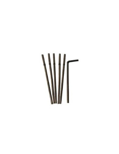Anches noires flexibles 6x23 cm (paquet de 100 unités)