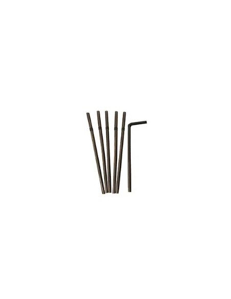 Anches noires flexibles 6x23 cm (paquet de 100 unités)
