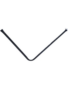 Tube d'alimentation gaz 1/2" 2 robinets Ø16mm 400x490mm Plancha GG-600