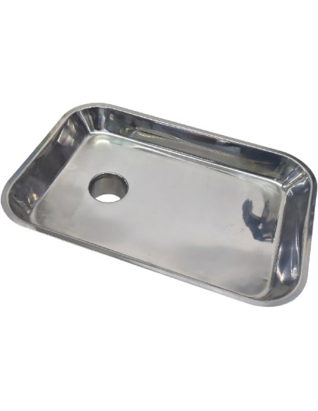 Meat Mincer Stainless Tray 22 " TK-22 270x400mm Ø55mm