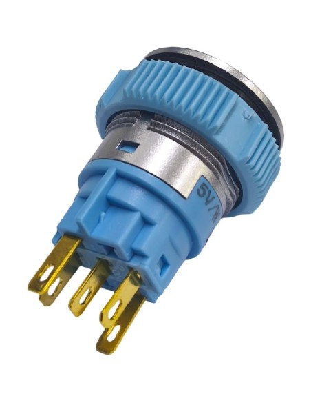 Bouton poussoir cycle moyen Fagor Edenox 12171806 DVL19F-11NL-SS-W5V 12171806