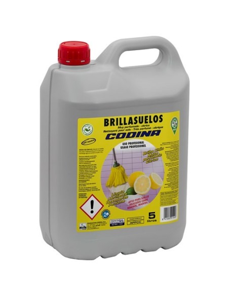 Fregasuelos Cítrico 5L Codina | Limpiador Suelos Hostelería