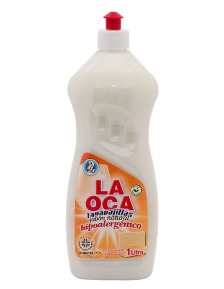 Lavavajillas Jabón Natural Hipoalergénico 1L | La Oca