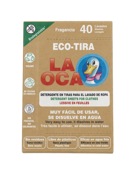 Eco Tiras Detergente Lavadora LA OCA