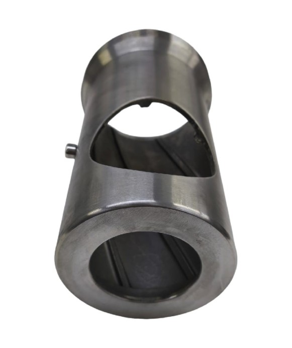Corps de hachoir MG32 Cr Pas de vis 2,5 M114mm 7 rainures Ø58mm acier inoxydable