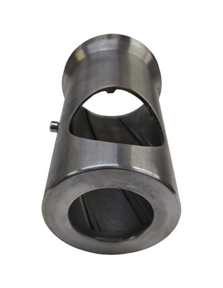 Corps de hachoir MG32 Cr Pas de vis 2,5 M114mm 7 rainures Ø58mm acier inoxydable