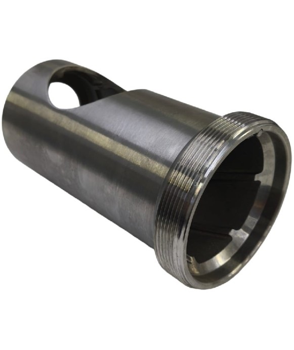 Corps de hachoir MG32 Cr Pas de vis 2,5 M114mm 7 rainures Ø58mm acier inoxydable
