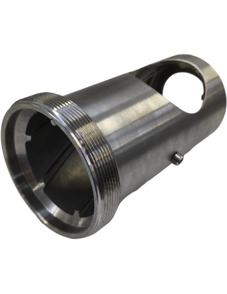 Corps de hachoir MG32 Cr Pas de vis 2,5 M114mm 7 rainures Ø58mm acier inoxydable
