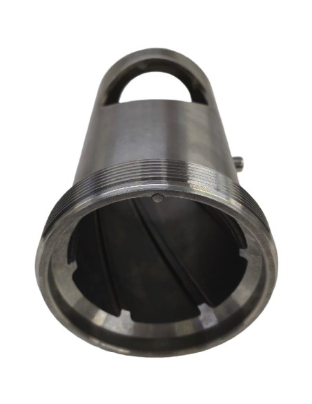 Corps de hachoir MG32 Cr Pas de vis 2,5 M114mm 7 rainures Ø58mm acier inoxydable
