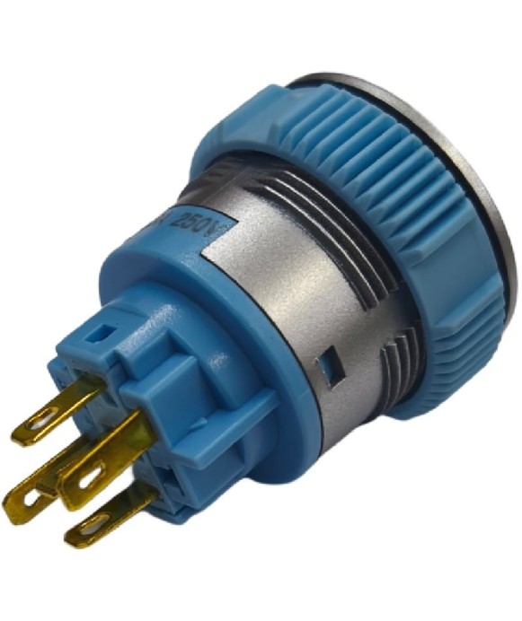Bouton poussoir marche - arrêt Fagor Edenox 12171804 DVL22F-11SL-SS-B5V