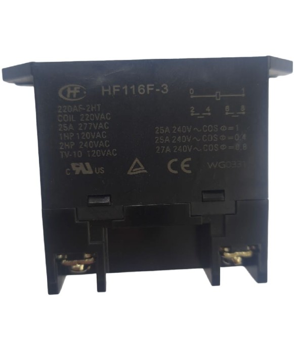 Relé de potencia HF116F-3-220AF-2H